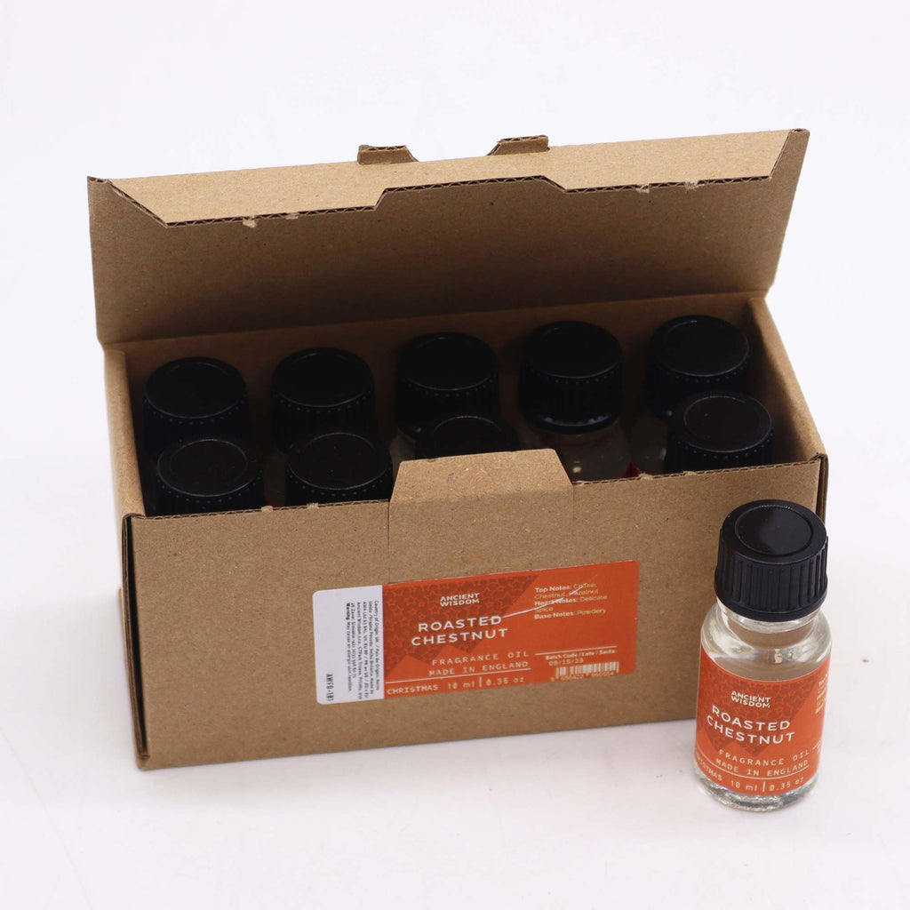 Roasted Chestnut Fragrance Oil 10ml (Pack of 5)