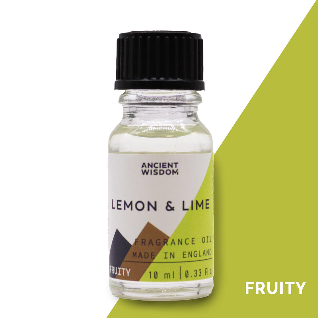 10ml Lemon & Lime Fragrance Oil (Pack of 5)