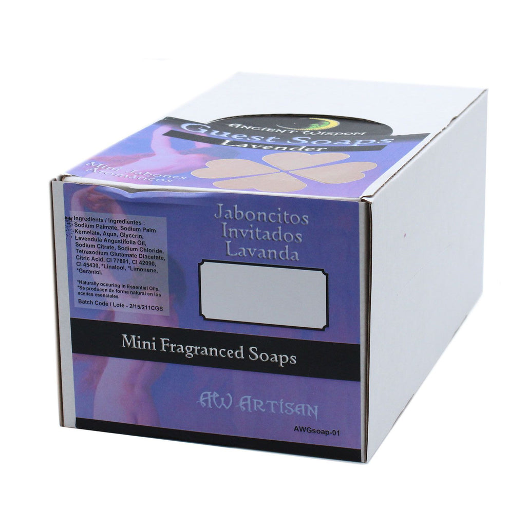 Heart Guest Soap - Lavender (Pack of 10)