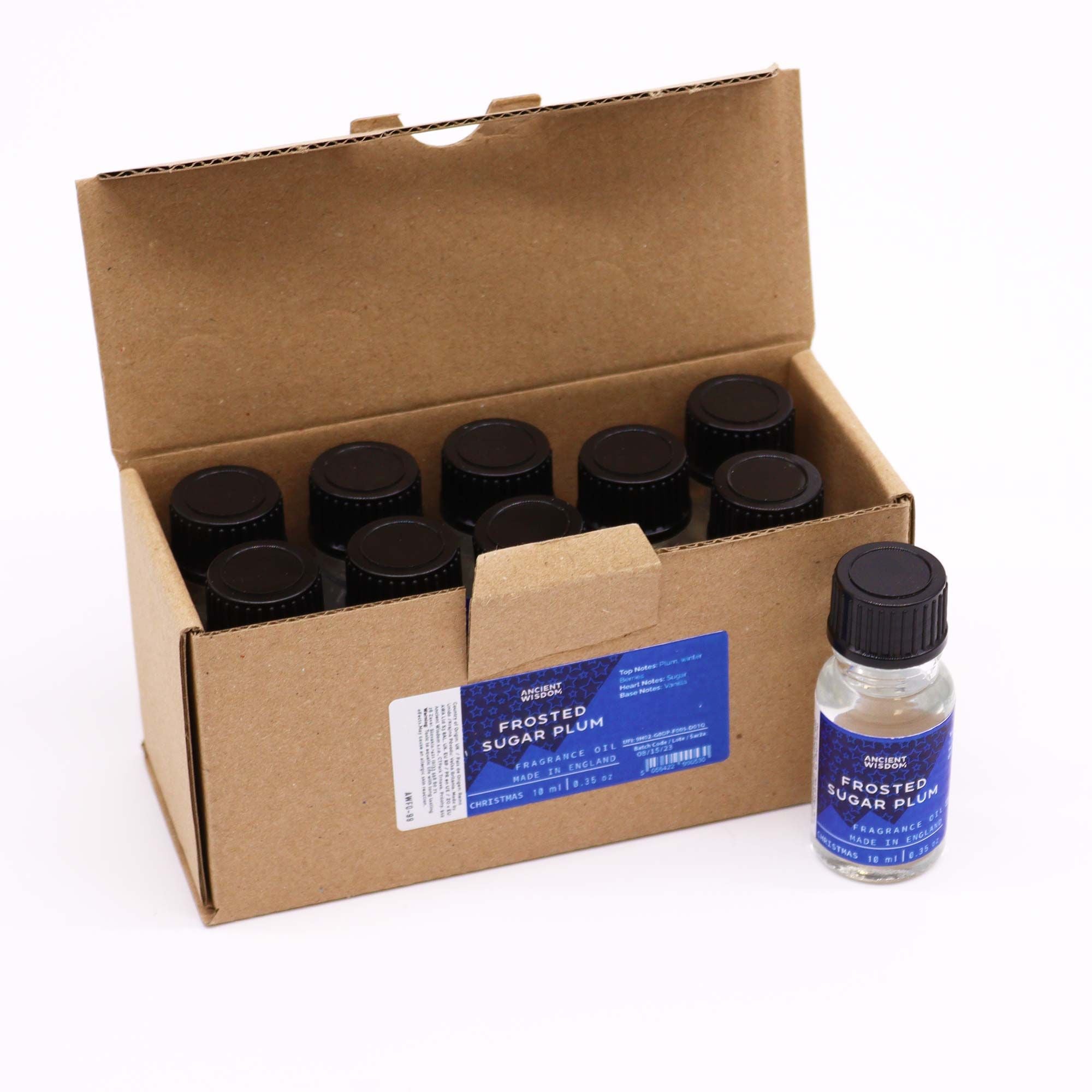 Frosted Sugar Plum Fragrance Oil 10ml (Pack of 5)