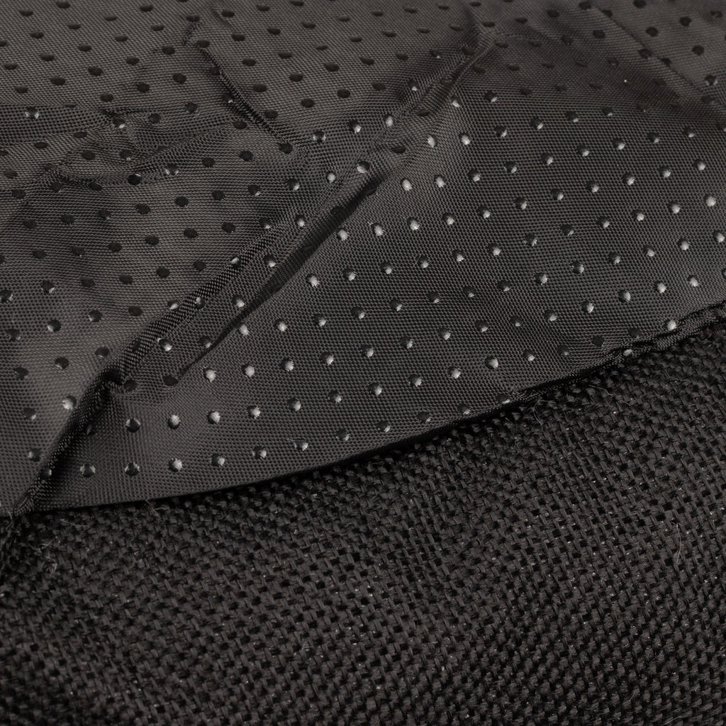 PAW Bed – Large Royal Crown – Black & Grey – 50 × 50 × 26cm