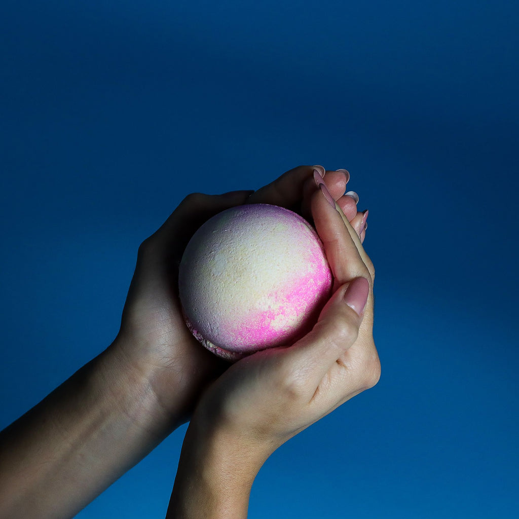 Set of 3 Pink Lemonade Bath Bombs | Handmade Bath Bomb UK