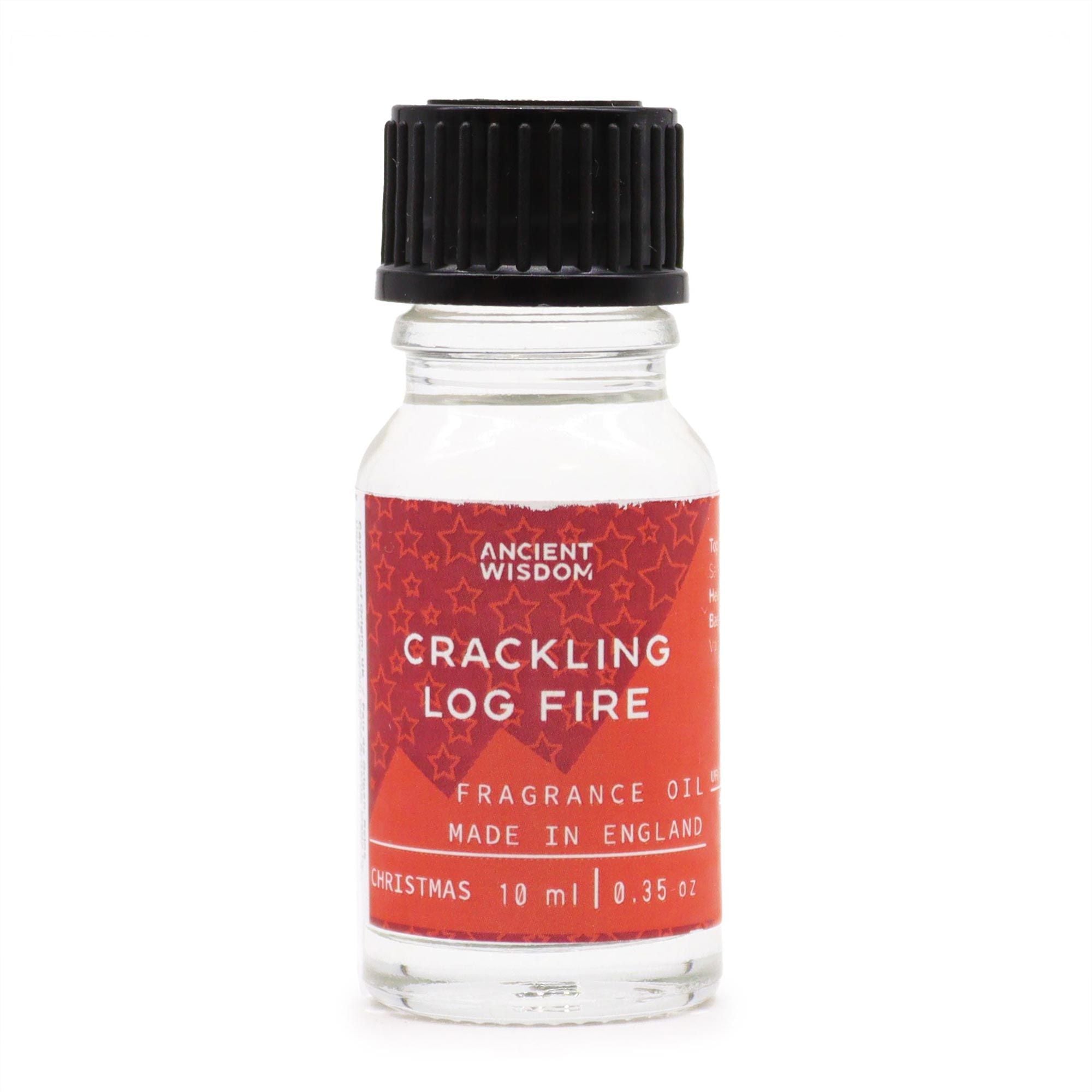 Crackling Log Fire Fragrance Oil 10ml (Pack of 5)