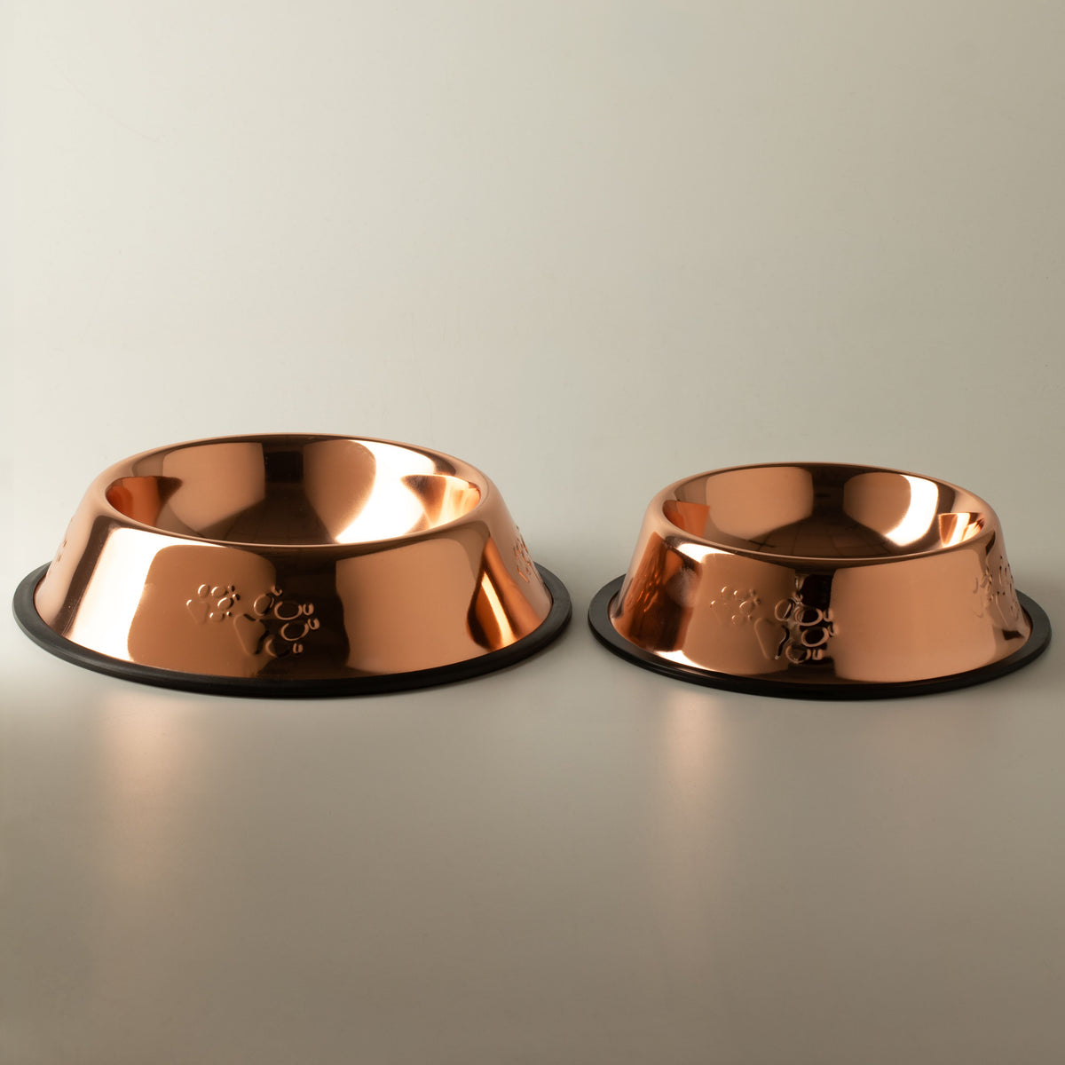 PAW Food Bowls - Single Copper Style - 18cm - Stainless Steel (304)