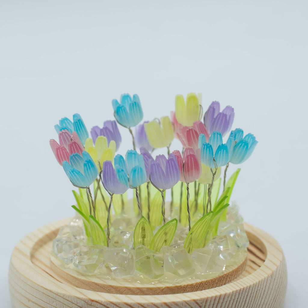Floral Glow Garden Dome - 20 Multi Tulips