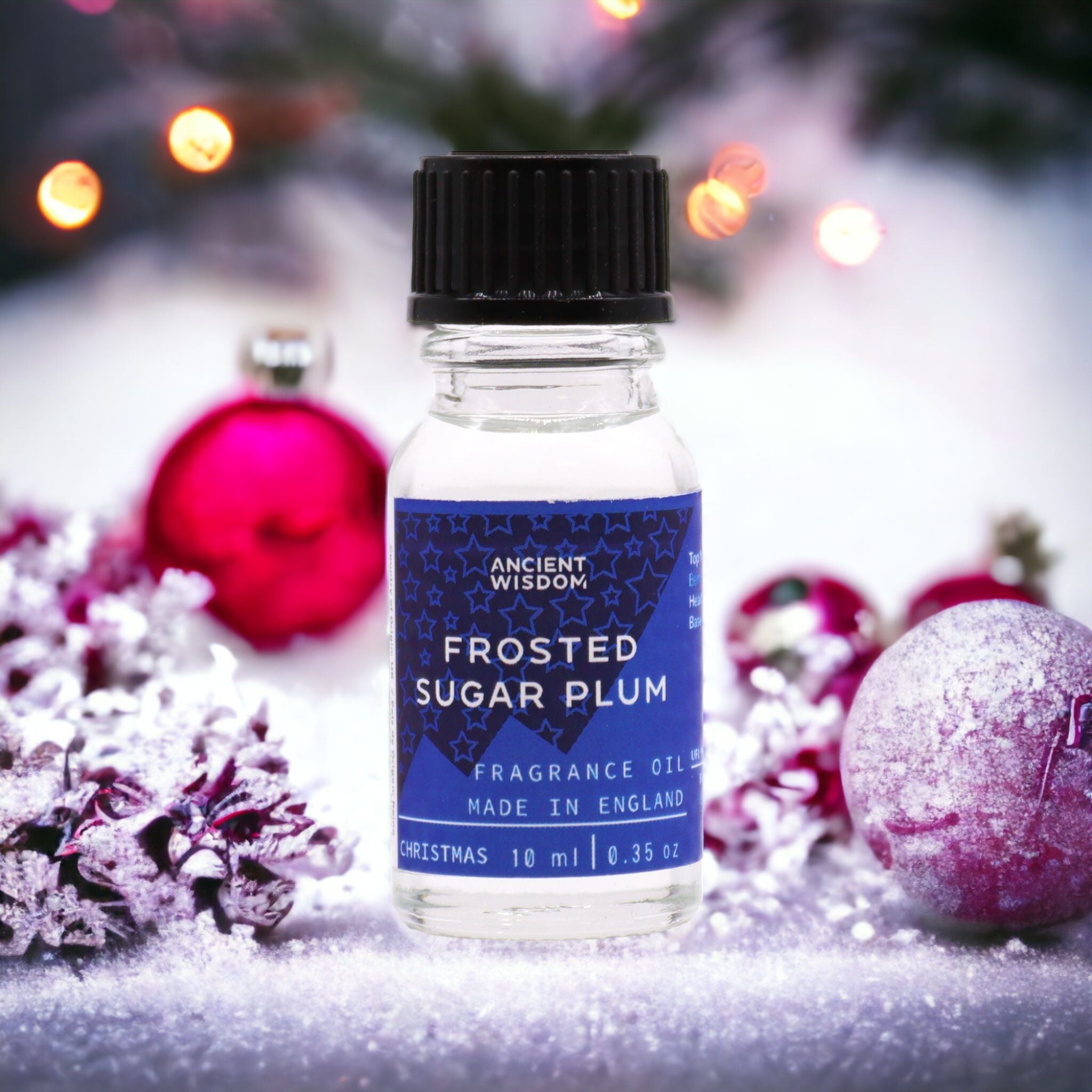 Frosted Sugar Plum Fragrance Oil 10ml (Pack of 5)