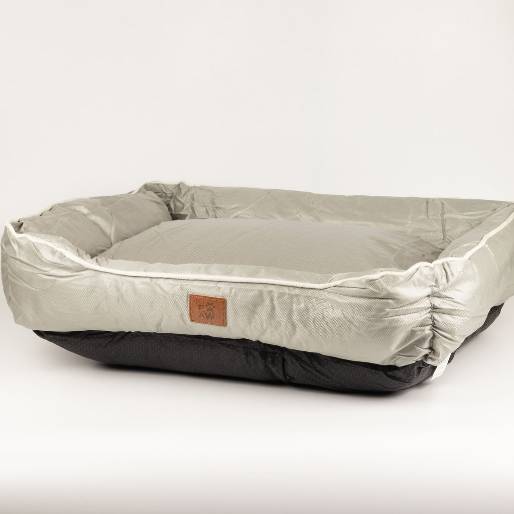 PAW Bed – Medium Khaki Beige – 70 × 60 × 15cm