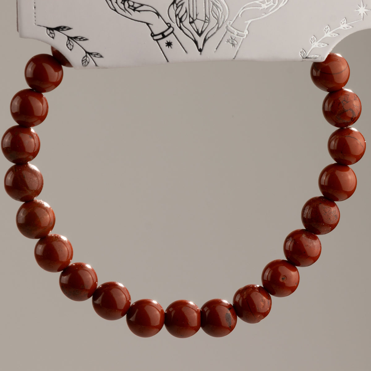 Petite Power Bracelet (17cmx6mm) - Carnelian