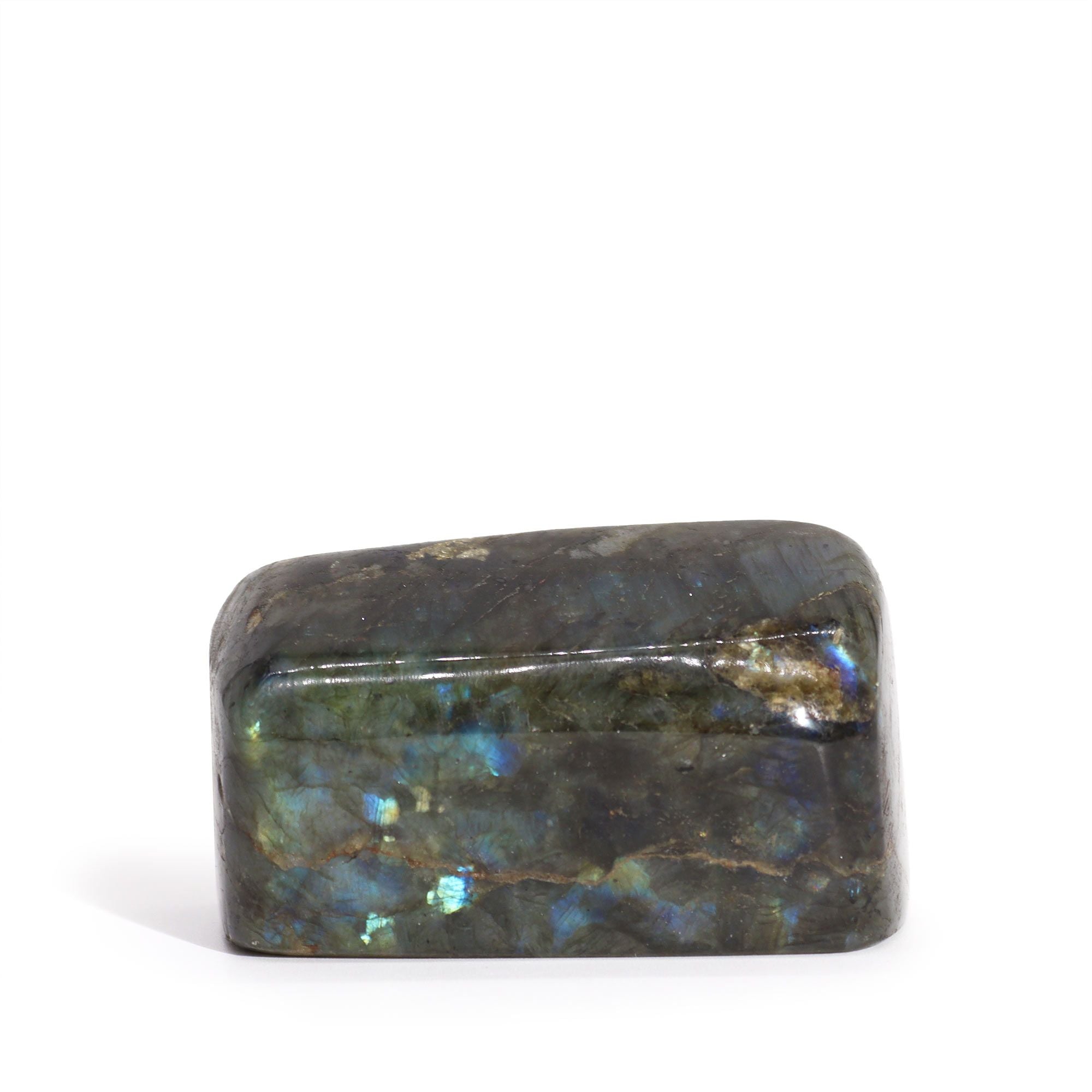 Madagascar Labradorite Medium Stone (approx 250 - 300gms 80 - 100mm)