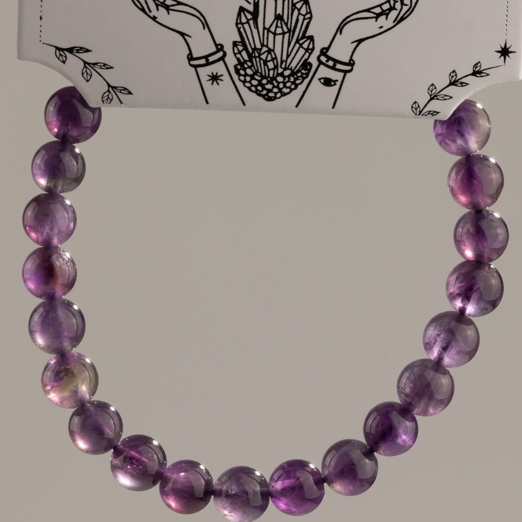 Petite Power Bracelet (17cmx6mm) - Amethyst