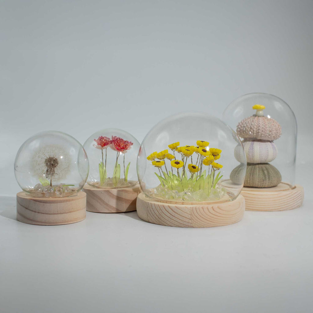 Floral Glow Garden Dome - Pink Roses