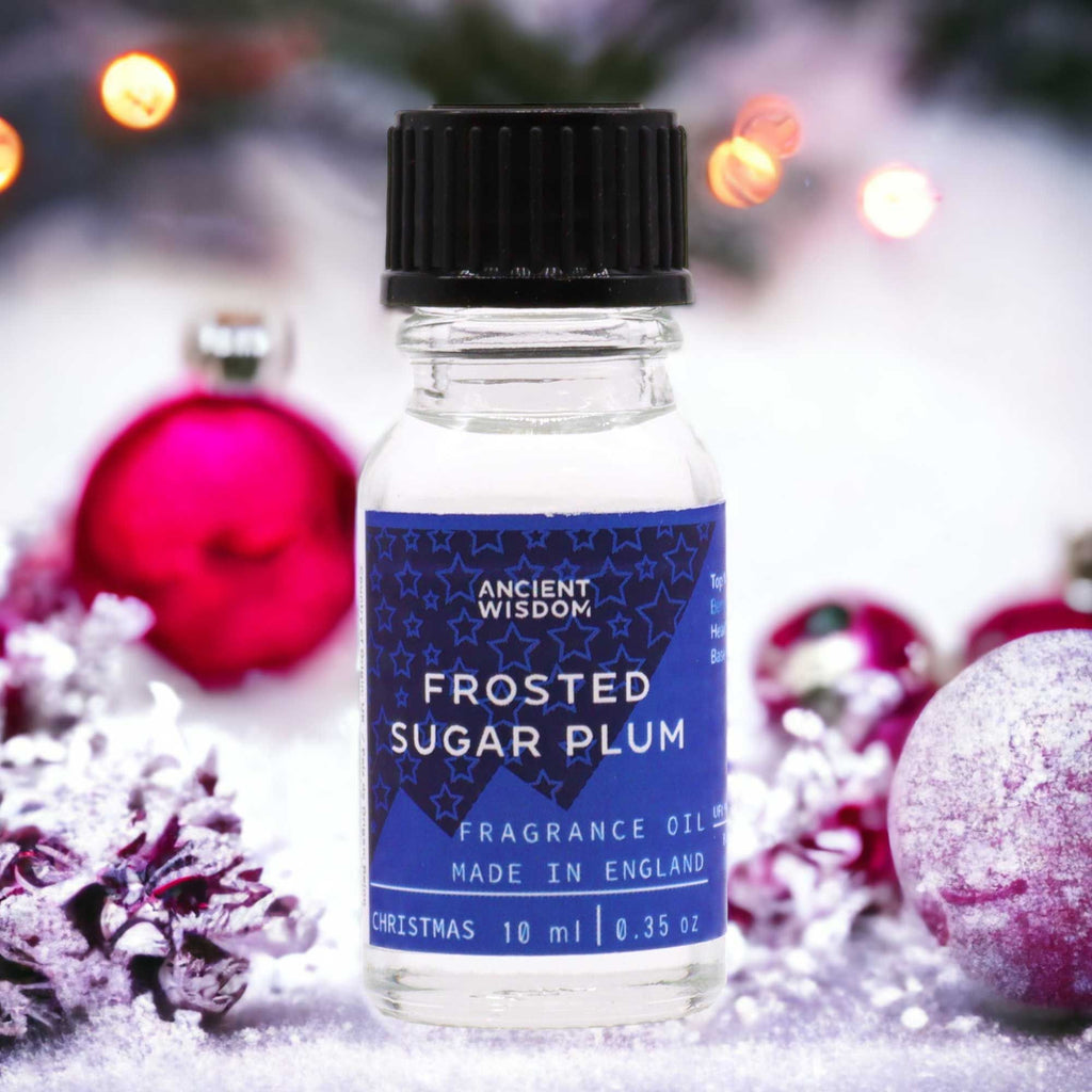 Frosted Sugar Plum Fragrance Oil 10ml (Pack of 5)
