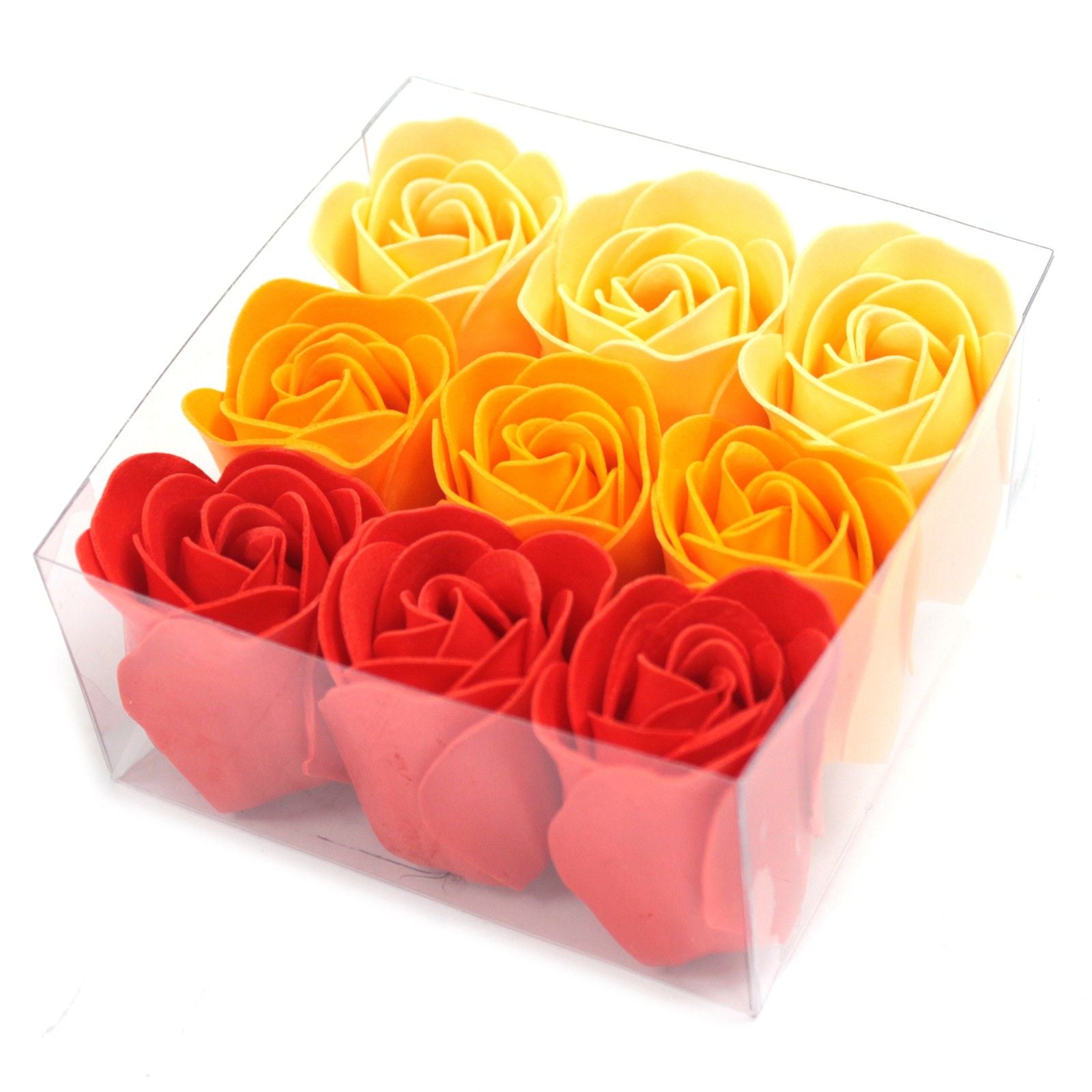 Set of 9 Soap Flower Box