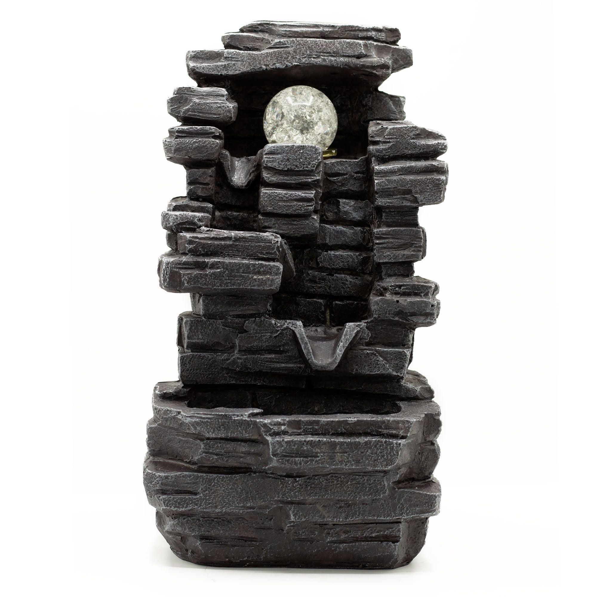 Tabletop Water Feature Crystal Tree UK | 35 Stone Gemstone Tree decorative crystal gemstone tree