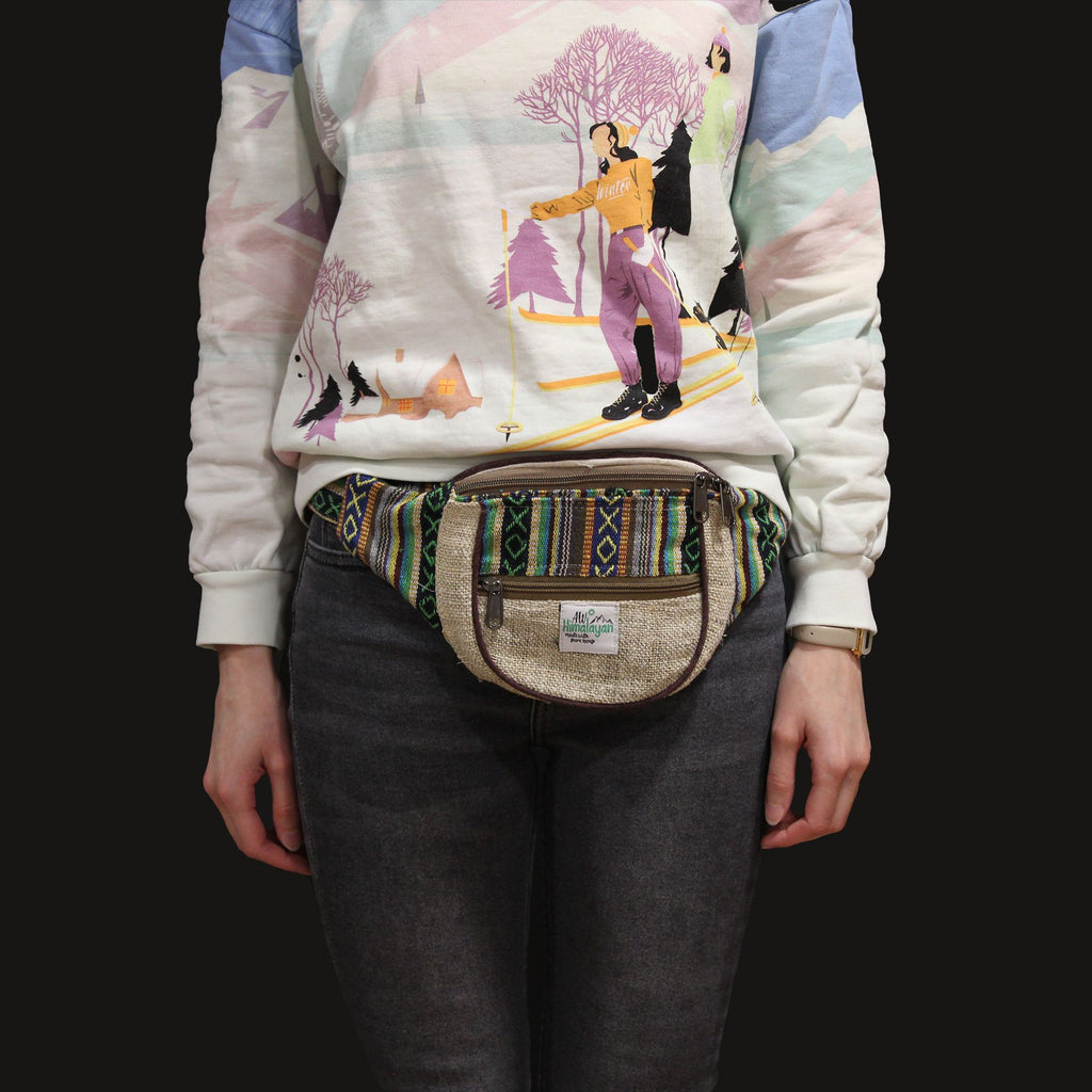 Bum Bag - Hemp & Cotton