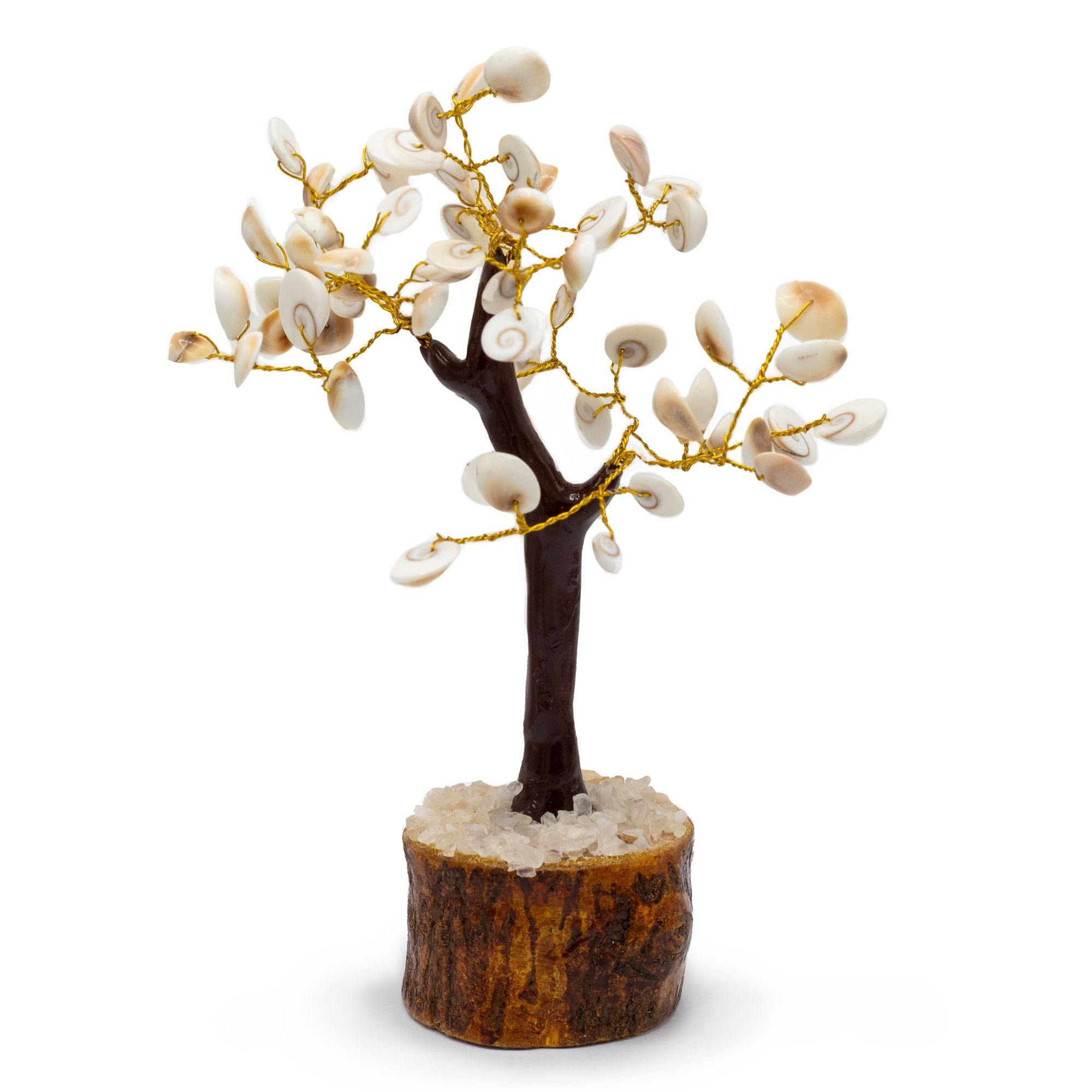 Lrg Gomati Chakra Circle Stone Tree Crystal Tree UK | 60 Stone Gemstone Tree decorative crystal gemstone tree