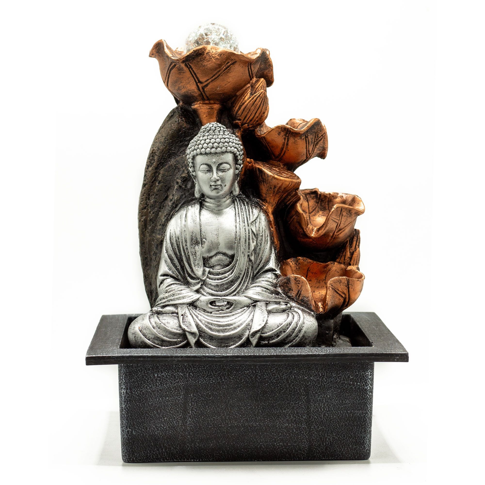 Tabletop Water Feature Crystal Tree UK | 35 Stone Gemstone Tree decorative crystal gemstone tree