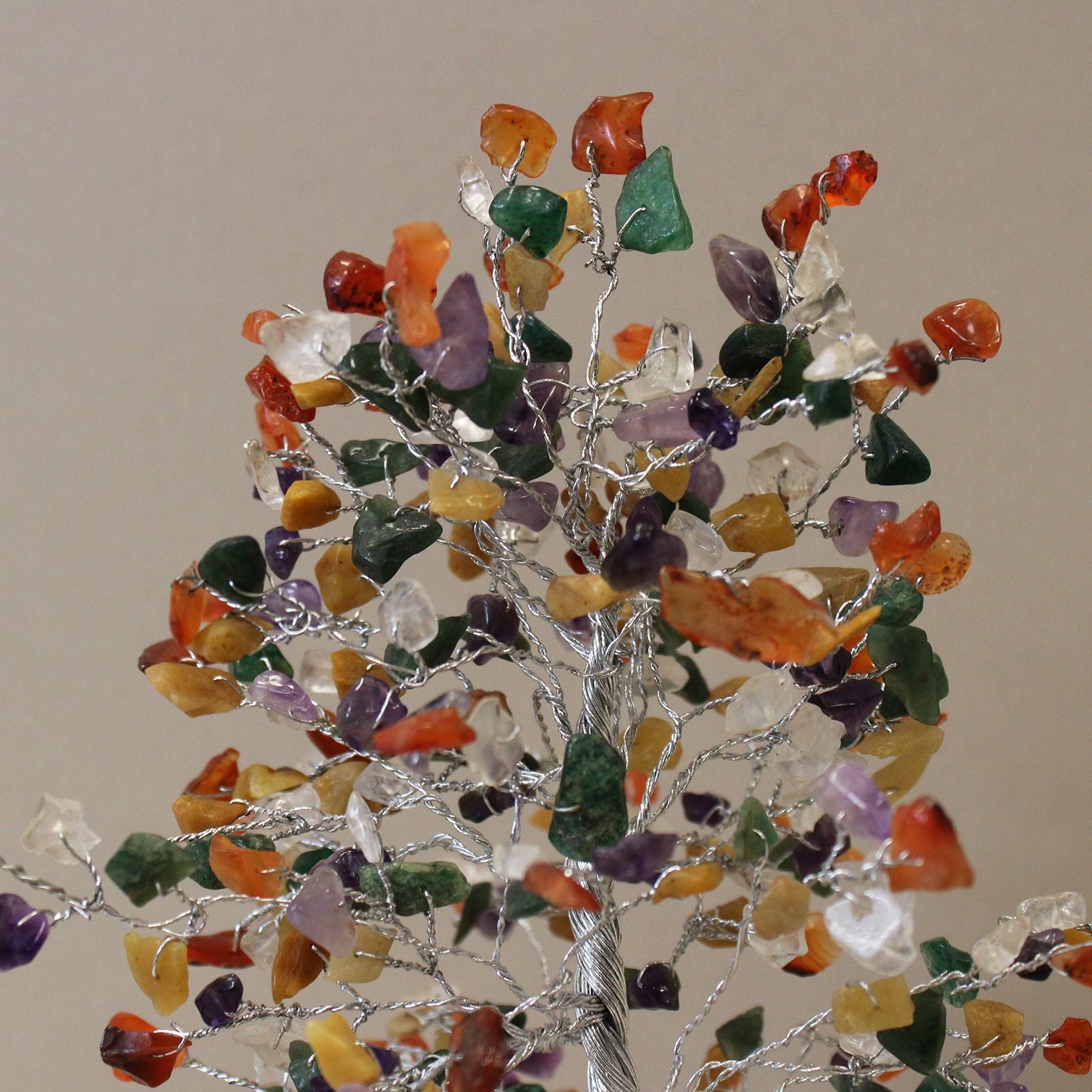 Gemstone Tree with Organite Base - 320 Stone - Multi Gemstone