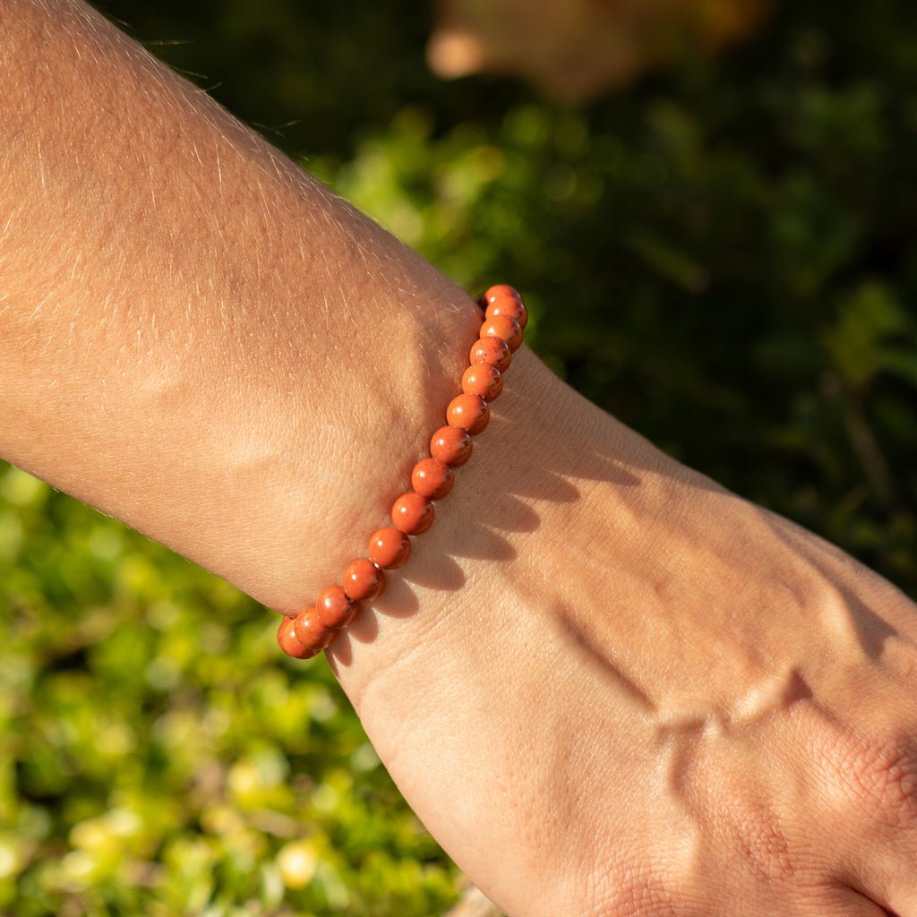 Petite Power Bracelet (17cmx6mm) - Carnelian