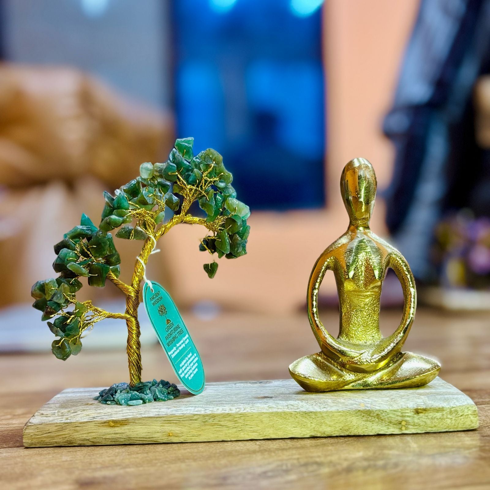 Gemstone Yoga Garden Crystal Tree UK | 100 Stone Gemstone Tree decorative crystal gemstone tree