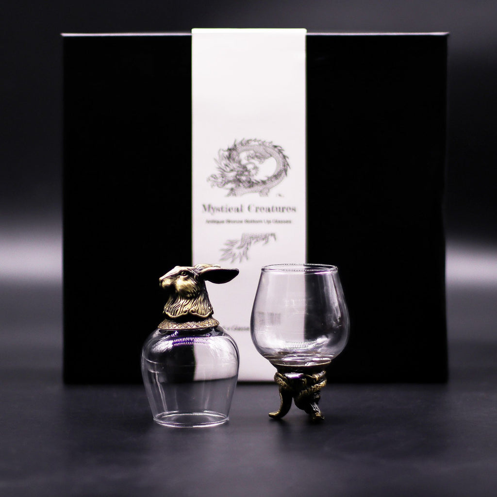 Gift Set of 6 Glasses (100ml) | Antique Bronze