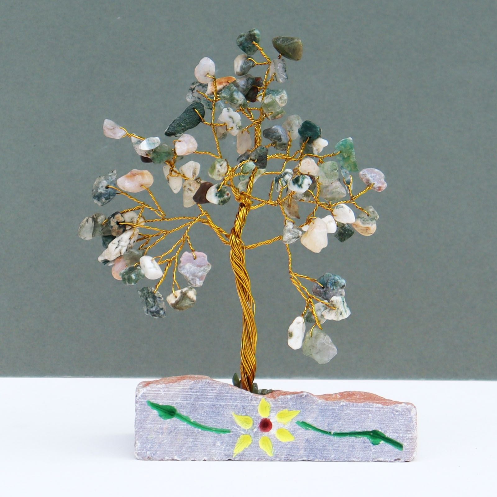 Tree Agate - 80 Stone Gemstone Tree