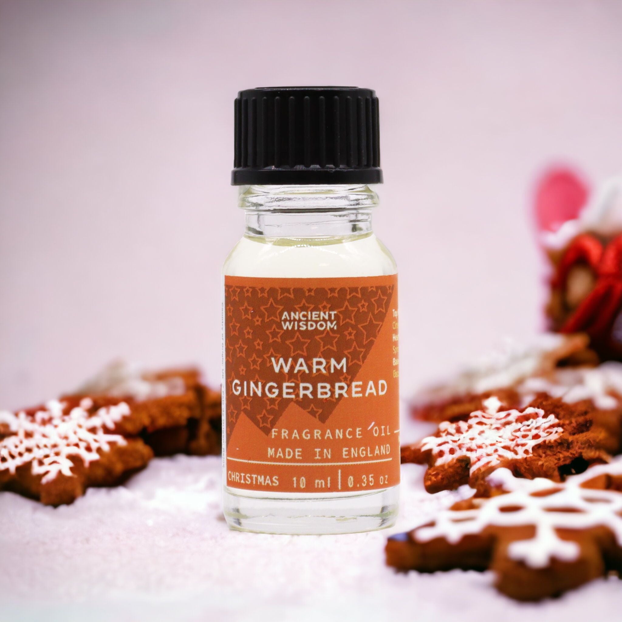 Warm Gingerbread Fragrance Oil 10ml (Pack of 5)