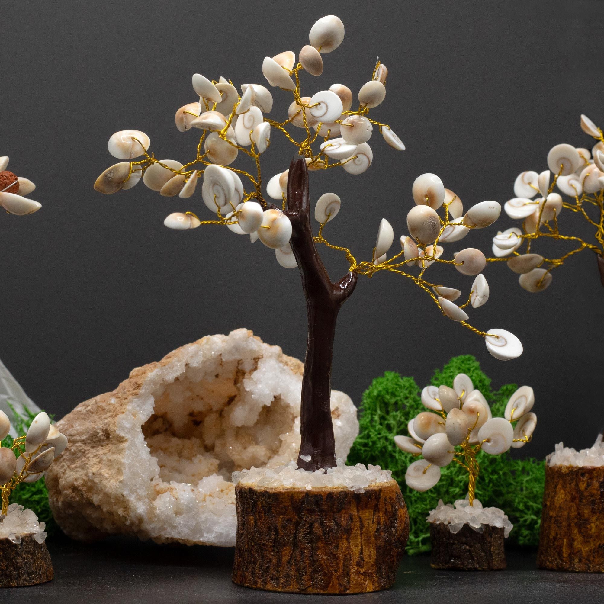 Medium Gomati Chakra Circle Stone Tree - (60 stones)