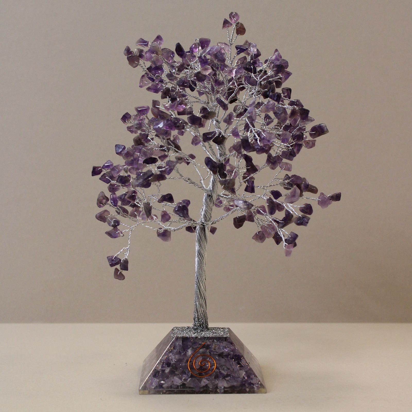Gemstone Tree with Organite Base Crystal Tree UK | 320 Stone Gemstone Tree decorative crystal gemstone tree