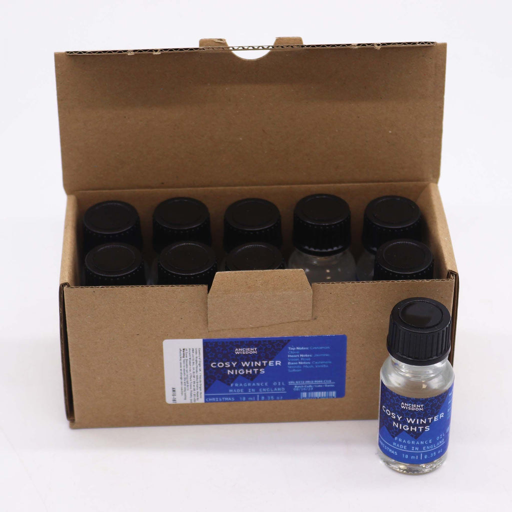 Cosy Winter Nights Fragrance Oil 10ml (Pack of 5)