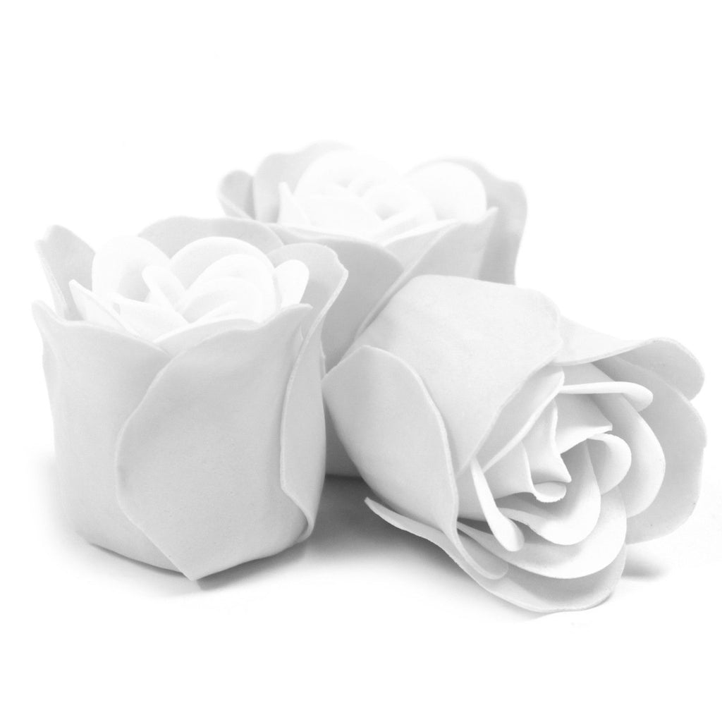 Set of 3 Soap Flower Heart Box