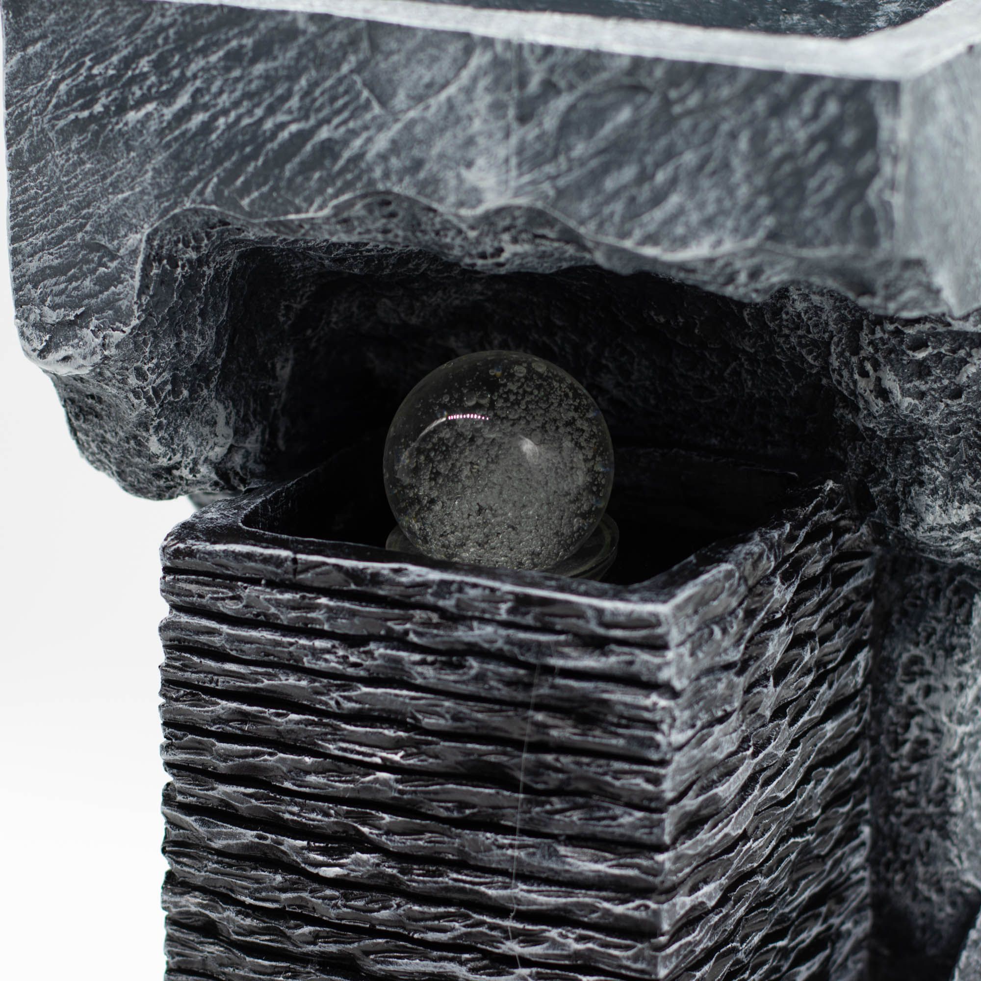 Grand Water Feature Crystal Tree UK | 24 Stone Gemstone Tree decorative crystal gemstone tree