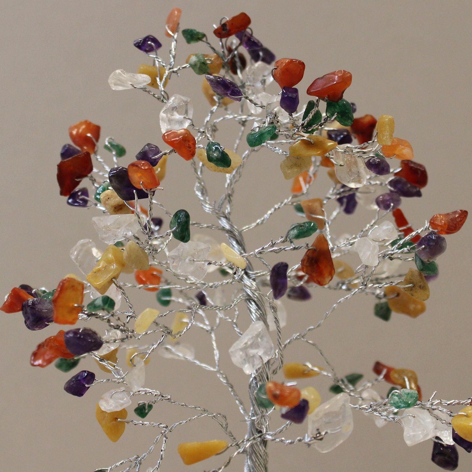 Gemstone Tree with Organite Base - 160 Stone - Multi Gemstone
