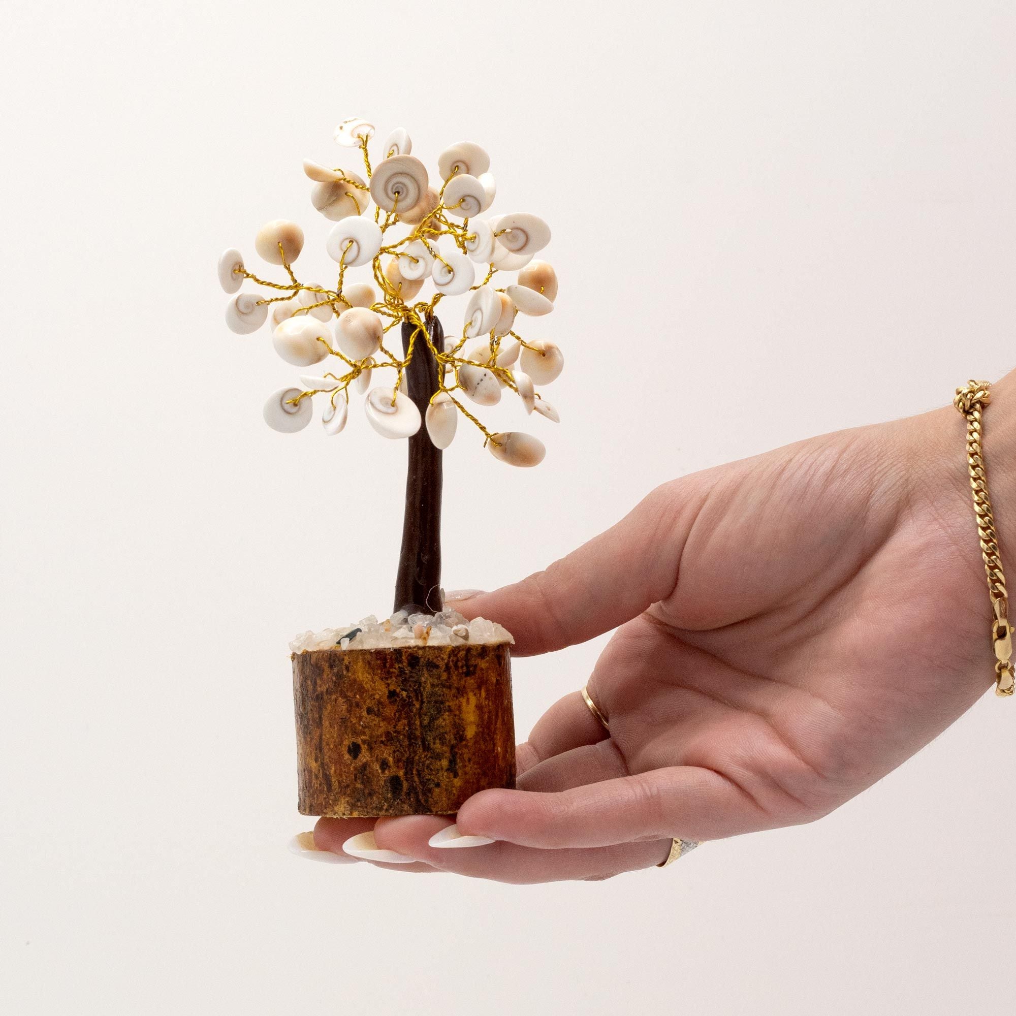 Medium Gomati Chakra Circle Stone Tree - (45 stones)