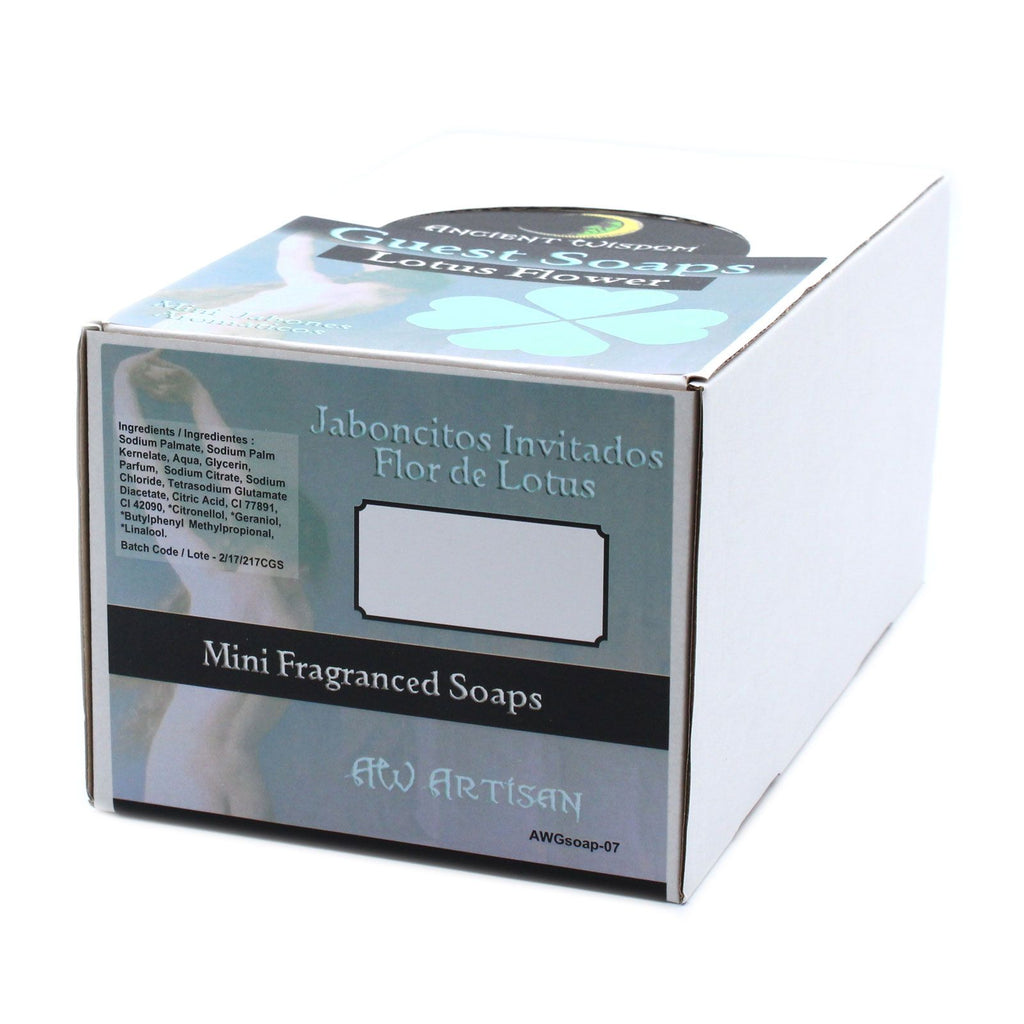 Heart Guest Soap - Lotus Flower (Pack of 10)