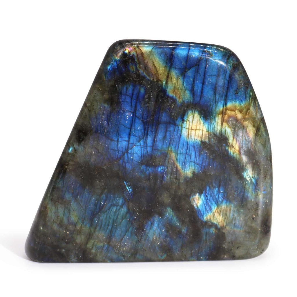 Madagascar Labradorite Statement Stone (approx 900 - 1100gms 140 - 170mm)