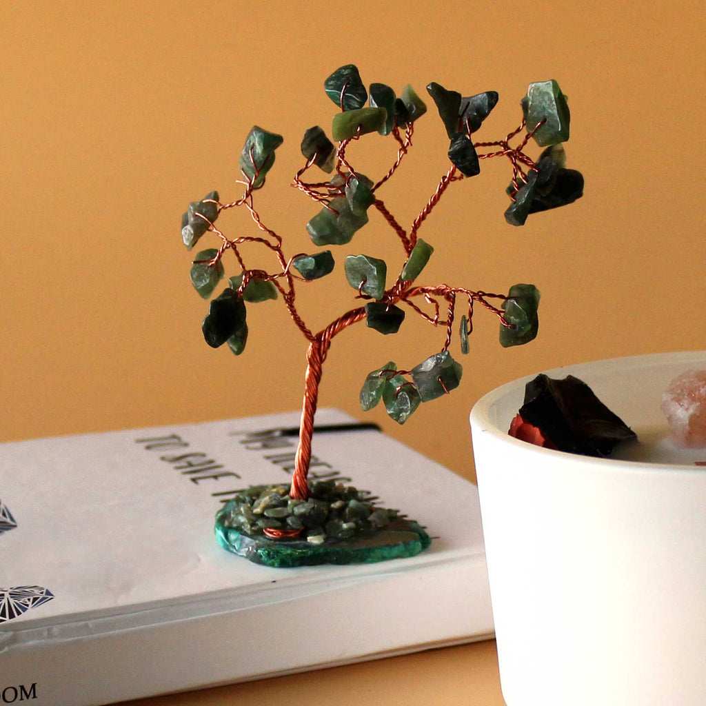Gemstone Tree Crystal Tree UK | 35 Stone Gemstone Tree decorative crystal gemstone tree