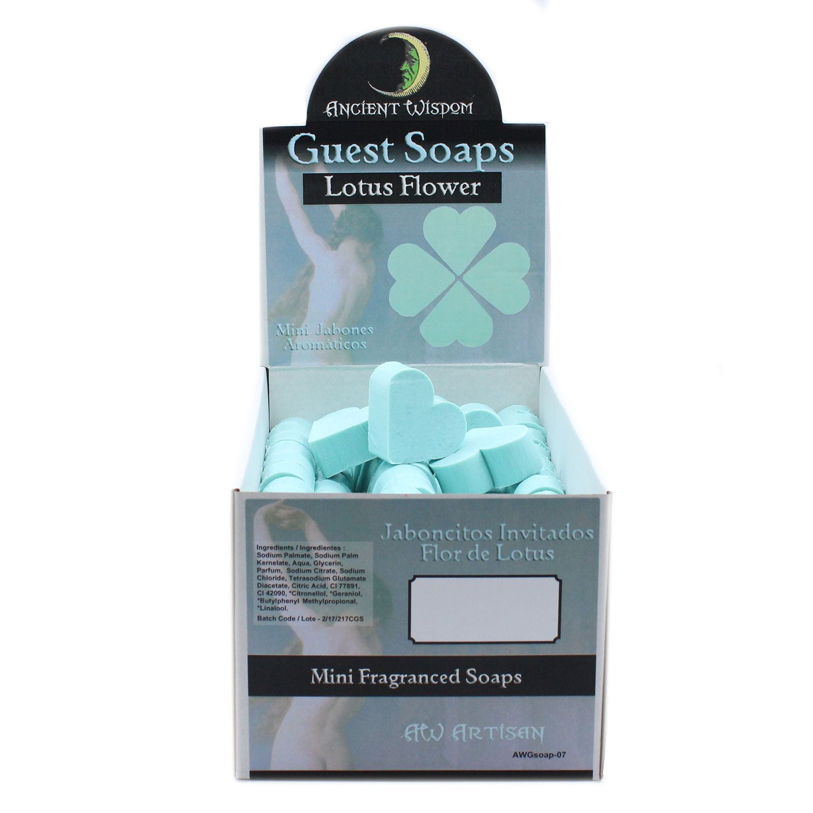 Heart Guest Soap - Lotus Flower (Pack of 10)