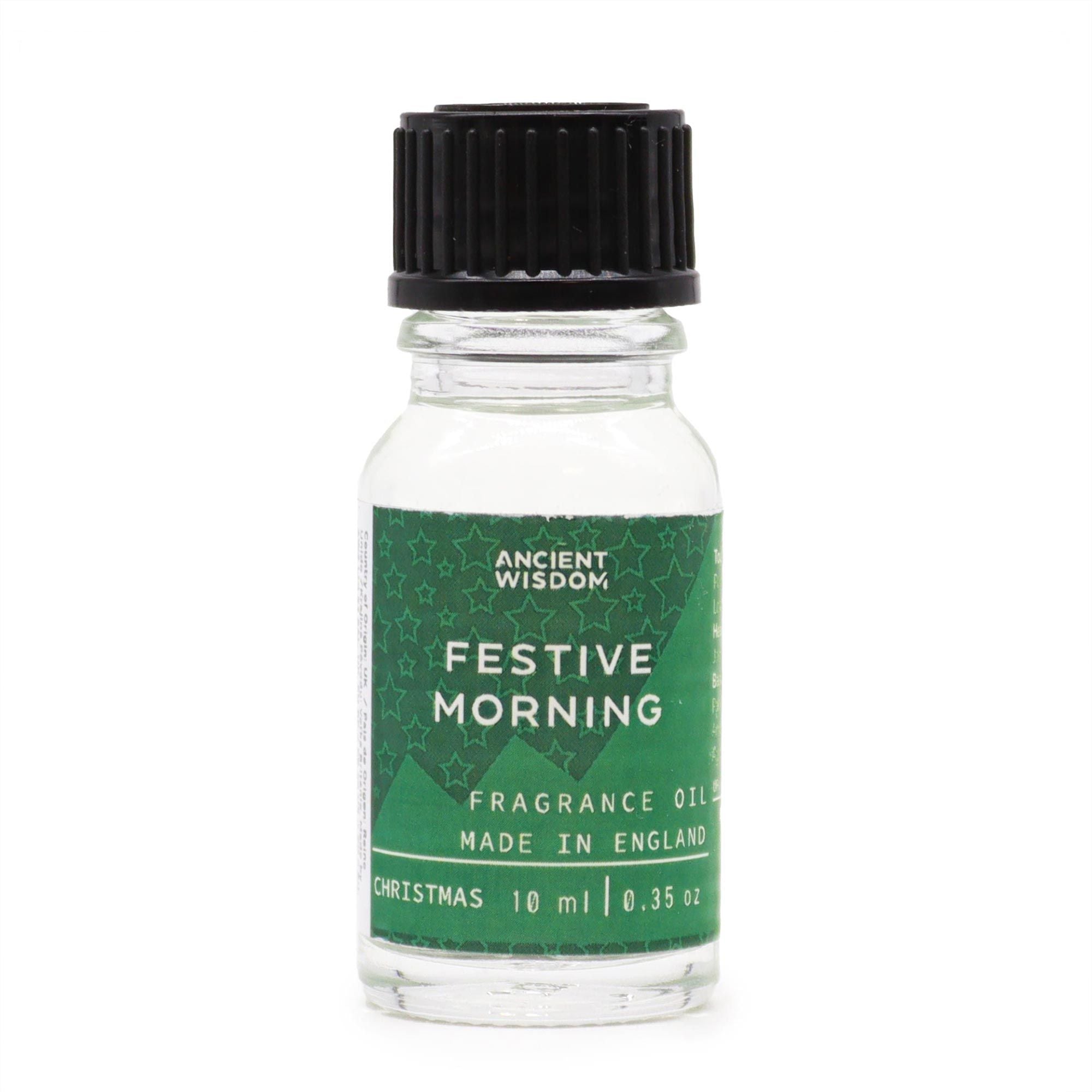 Festive Morning Fragrance Oil 10ml (Pack of 5)
