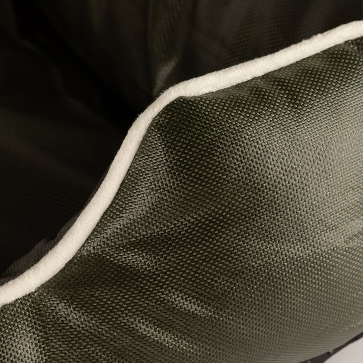 PAW Bed – Small Khaki Green – 60 × 50 × 15cm
