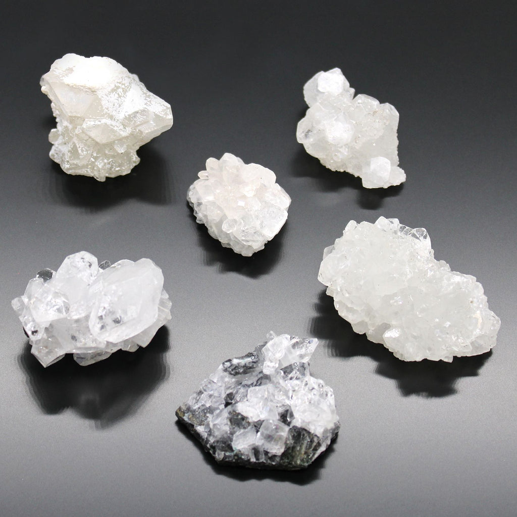 White Apophyllite Clusters 20 - 30mm