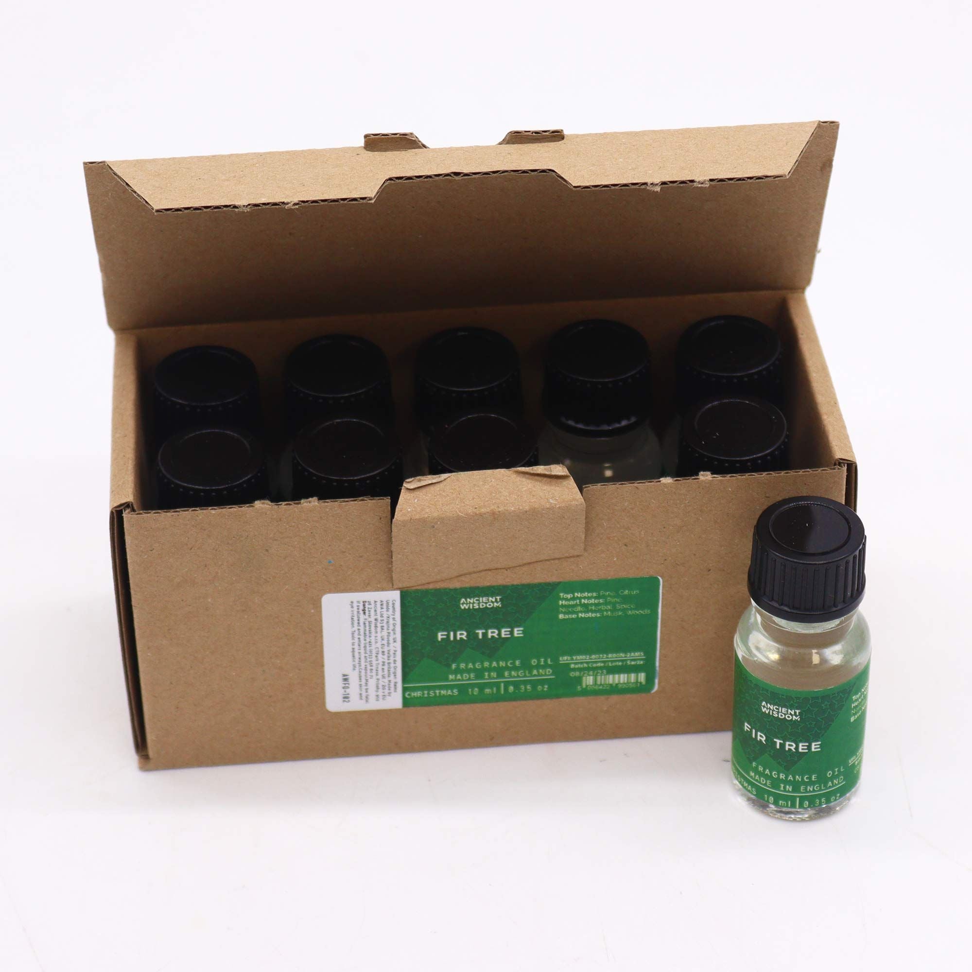Fir Tree Fragrance Oil 10ml (Pack of 5)