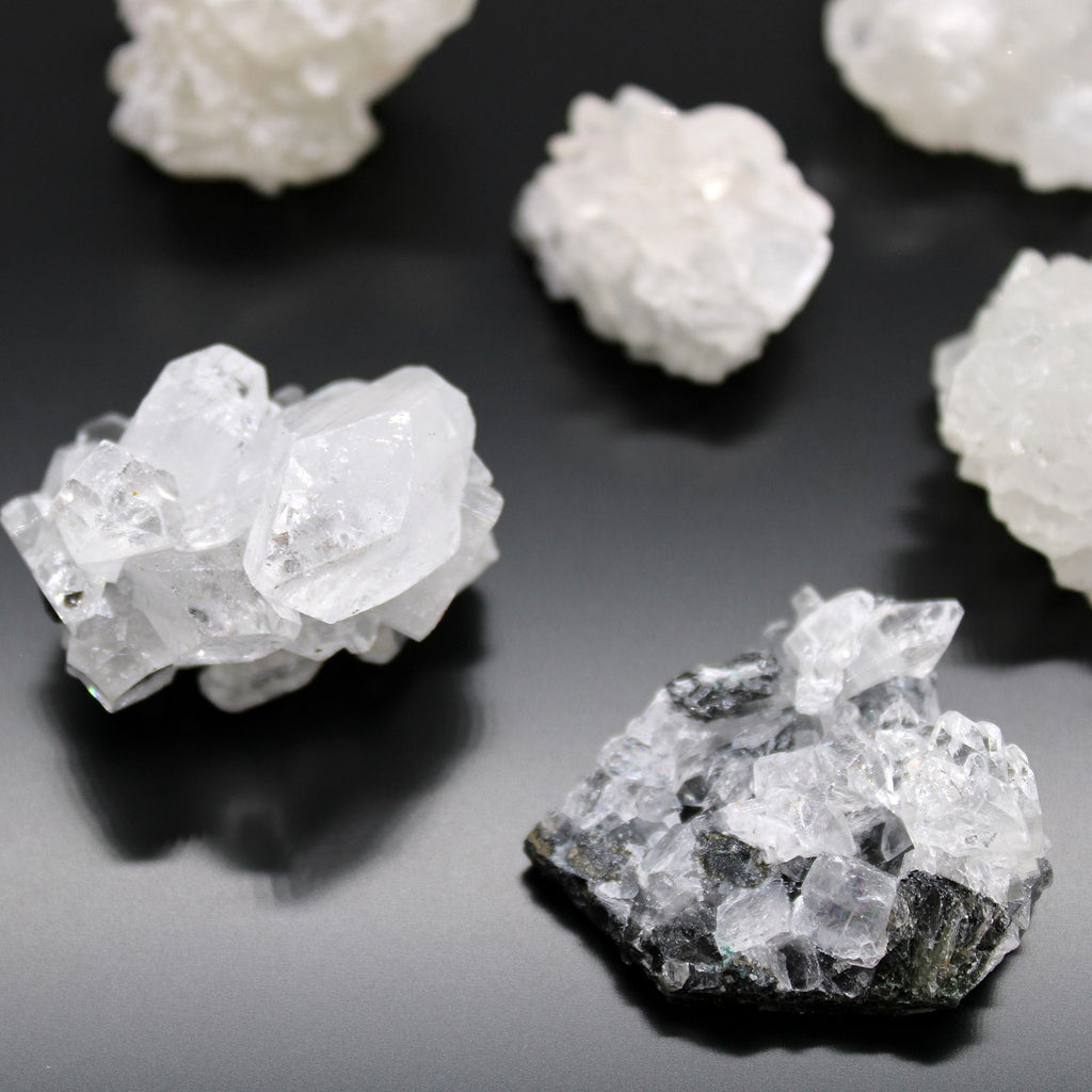 White Apophyllite Clusters 20 - 30mm