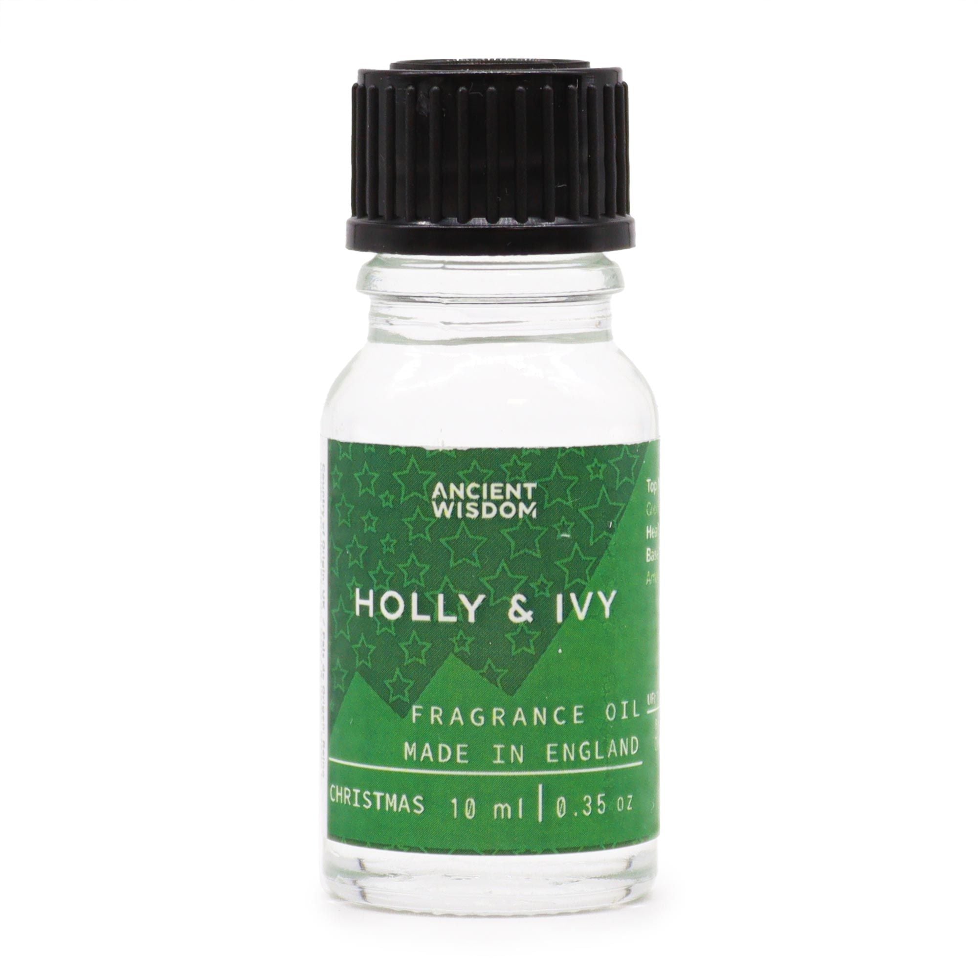 Holly & Ivy Fragrance Oil 10ml (Pack of 5)