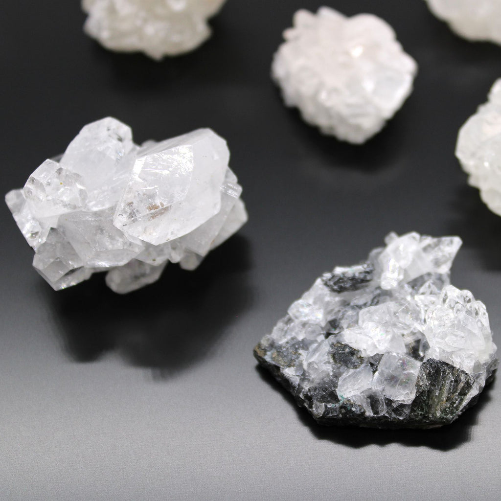White Apophyllite Clusters 20 - 30mm