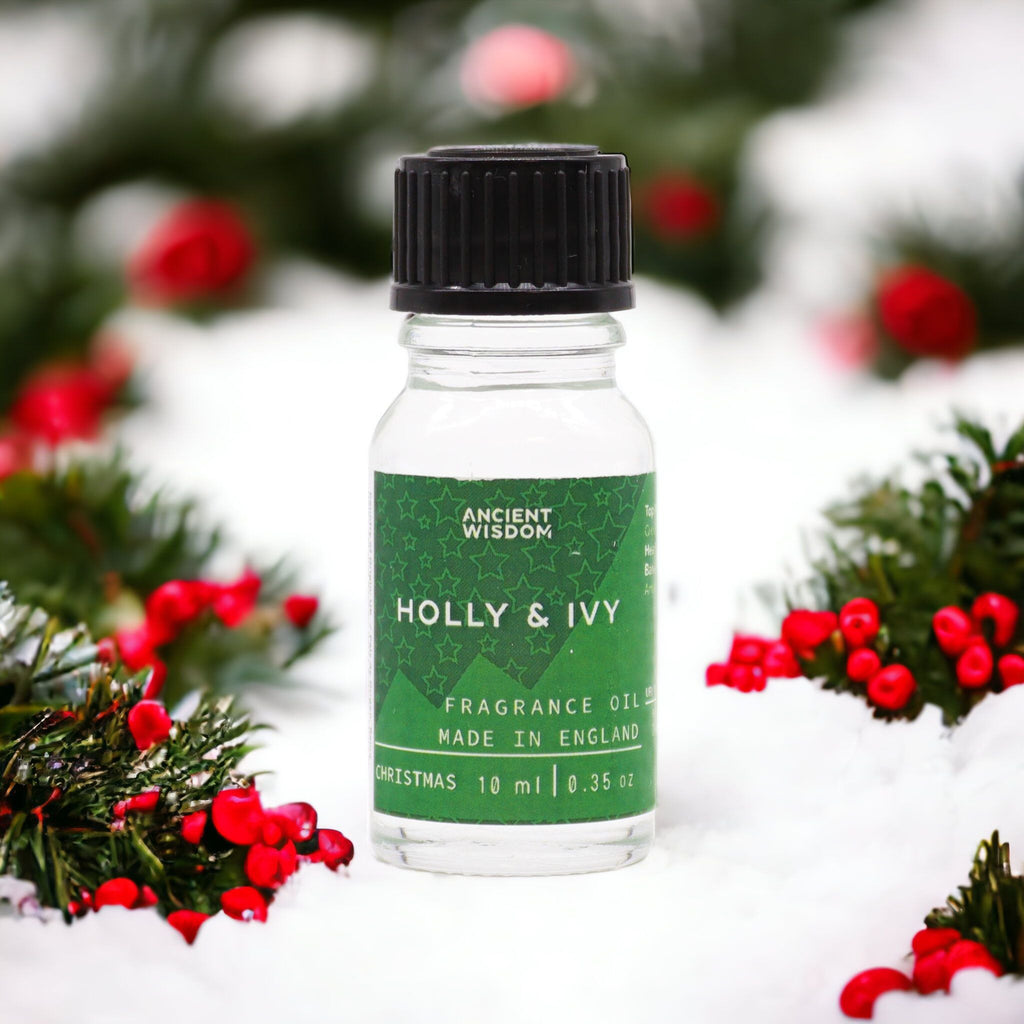 Holly & Ivy Fragrance Oil 10ml (Pack of 5)