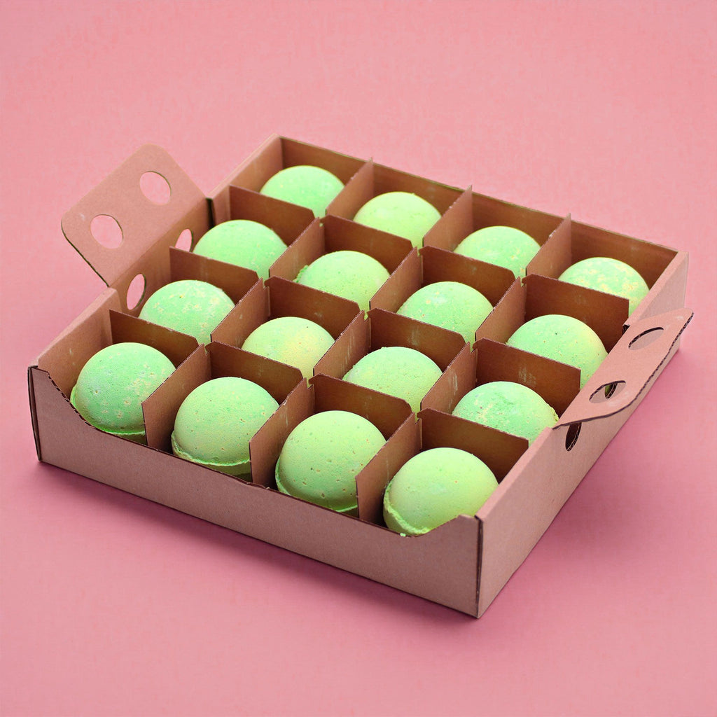 Set of 3 Peppermint & Tea Tree Bath Bombs | Handmade Bath Bomb UK