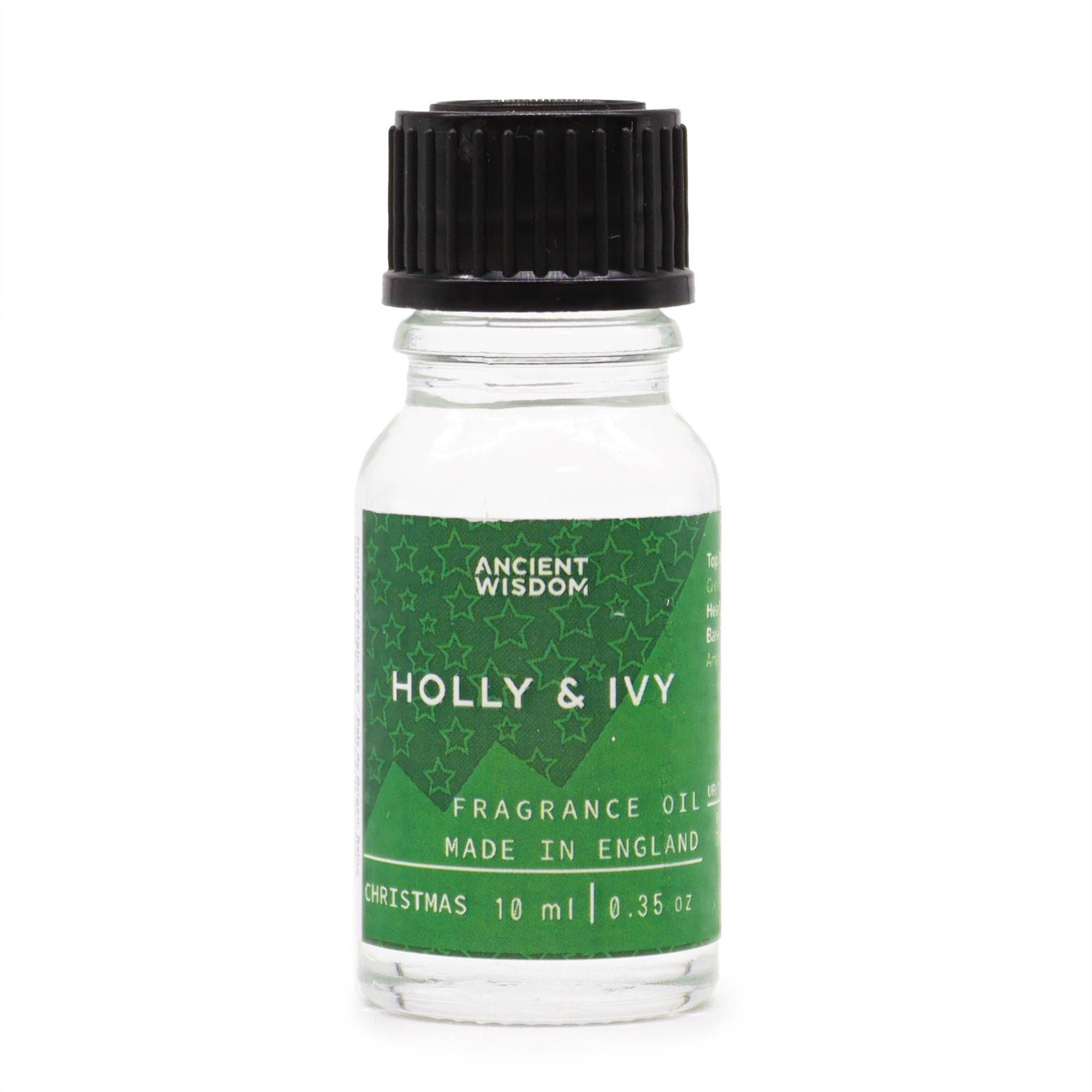Holly & Ivy Fragrance Oil 10ml (Pack of 5)