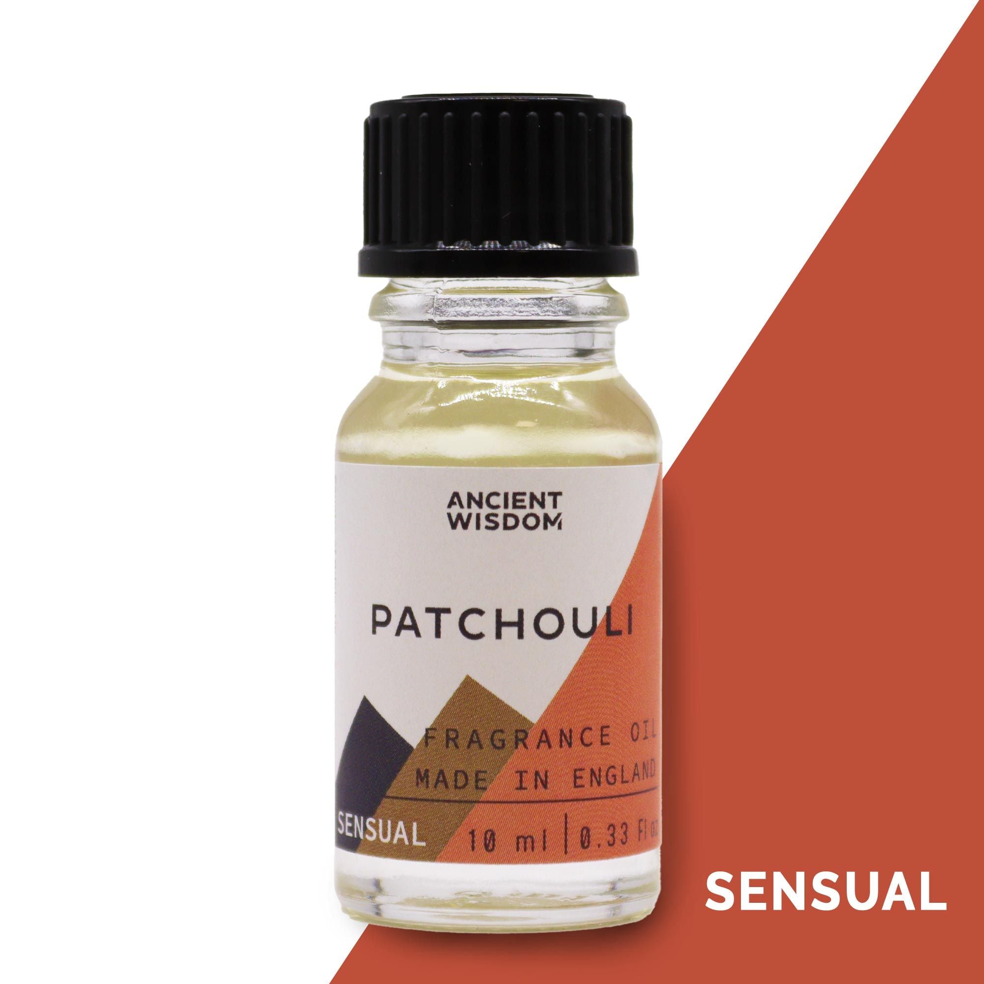 10ml Patchouli Fragrance Oil (Pack of 5)