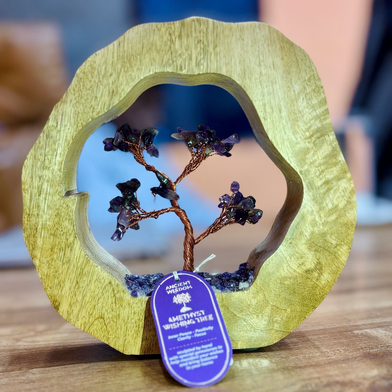 Gemstone Tree Garden Crystal Tree UK | 60 Stone Gemstone Tree decorative crystal gemstone tree